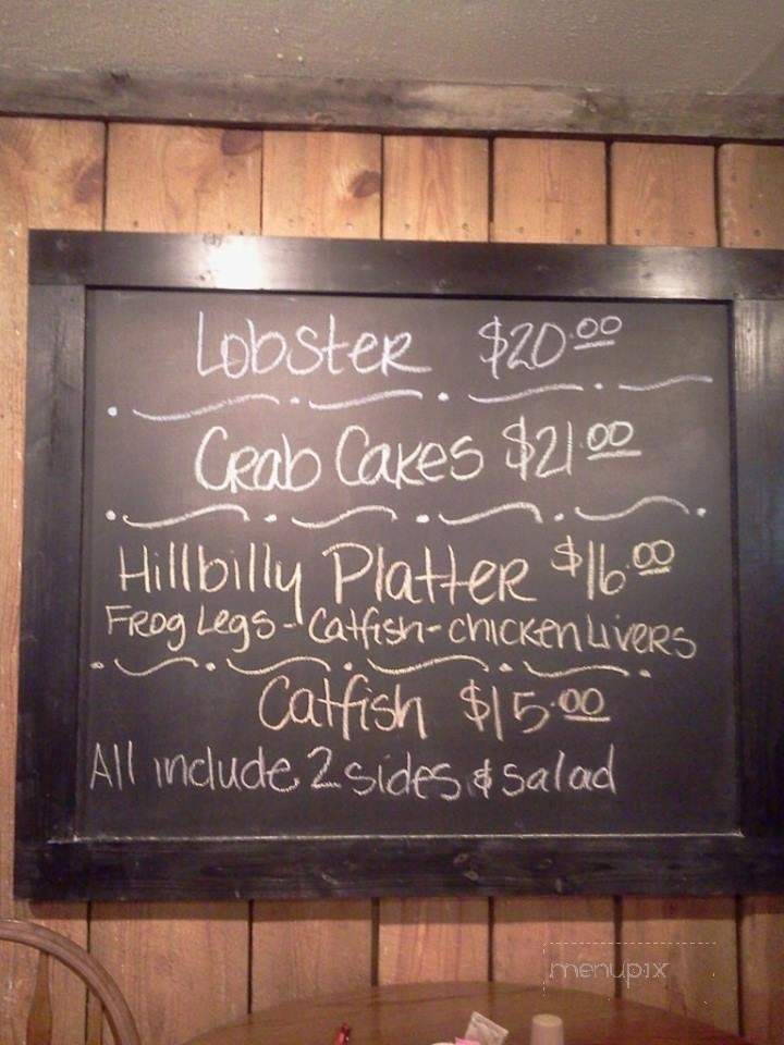 The Rusty Bike Cafe - Clayton, GA menu_pic