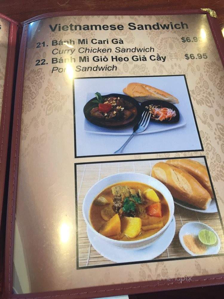 Soc Trang Restaurant - Westminster, CA menu_pic