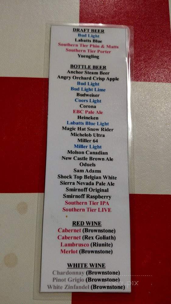Fresco - Jamestown, NY menu_pic