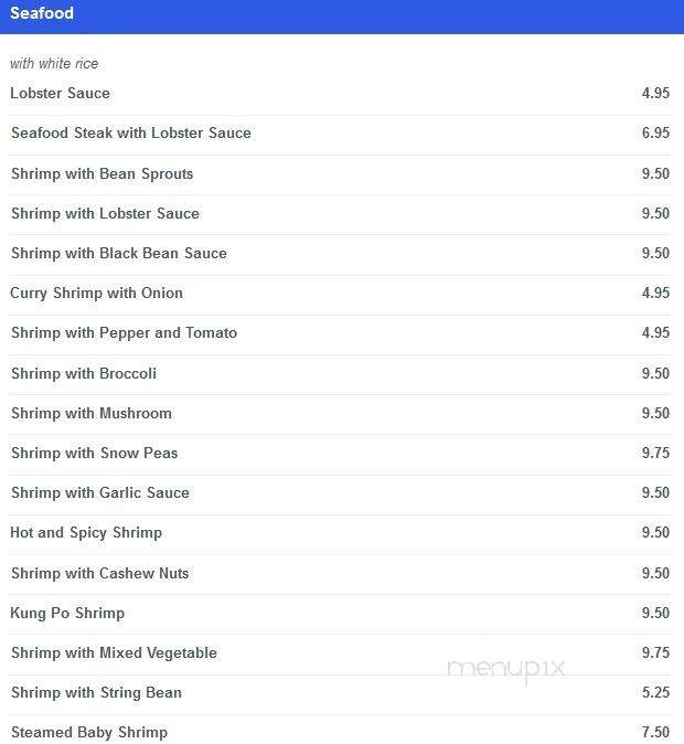 Chung Chun Kitchen - Brooklyn, NY menu_pic
