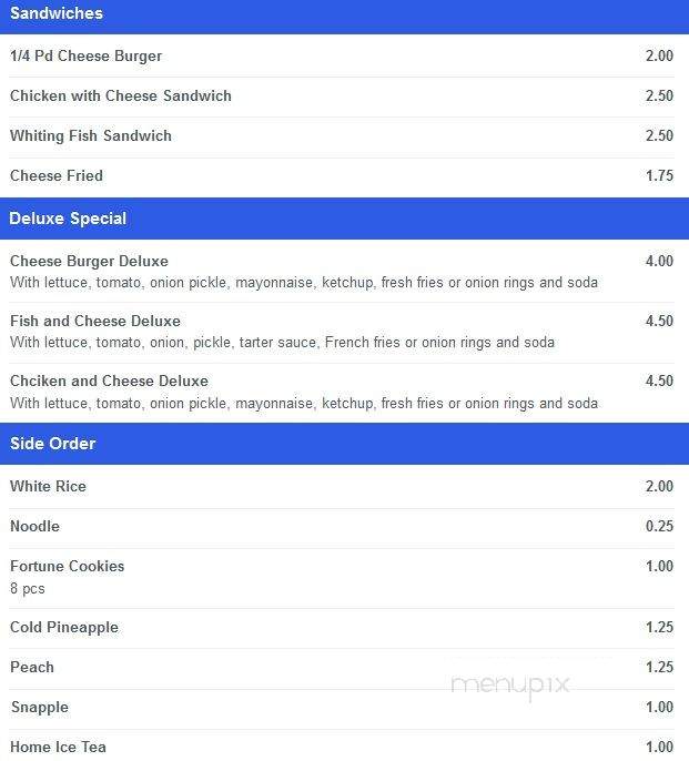 Chung Chun Kitchen - Brooklyn, NY menu_pic