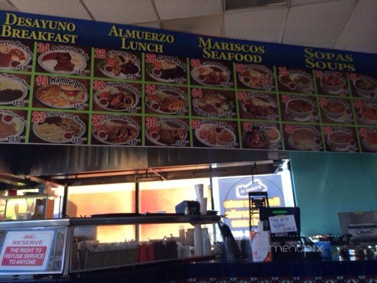 El Cafetal - Van Nuys, CA menu_pic