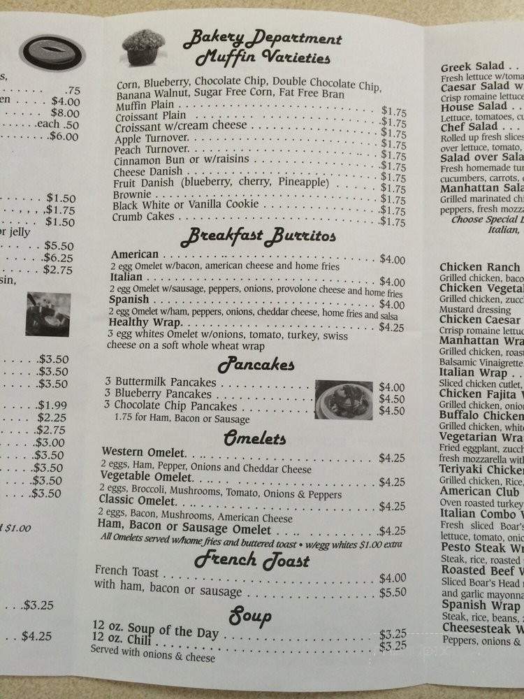 Menu Of Gino S Bagels In Orangeburg Ny 10962