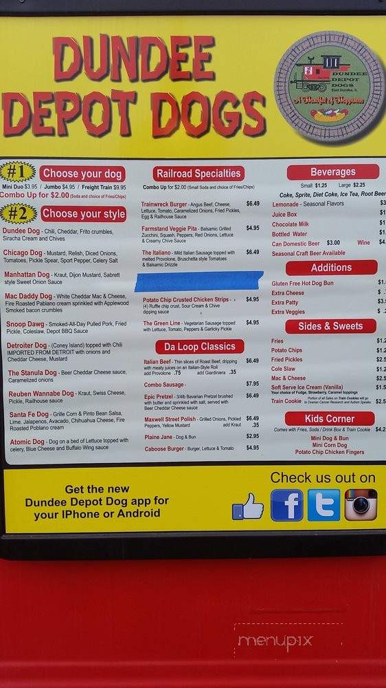 Dundee Depot Dogs - East Dundee, IL menu_pic