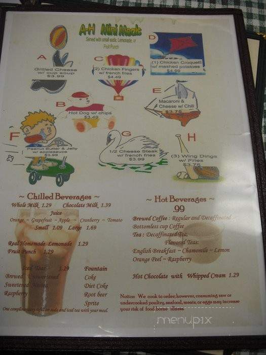 The Country Crock Restaurant - Williamstown, NJ menu_pic