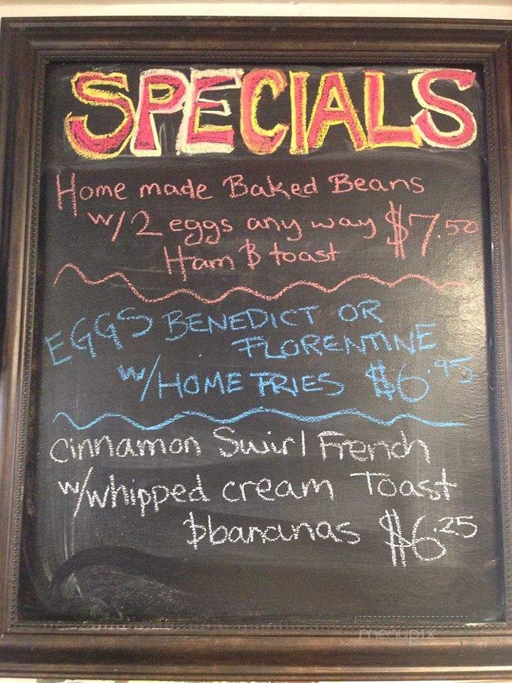 Mel's Diner - Montville, CT menu_pic