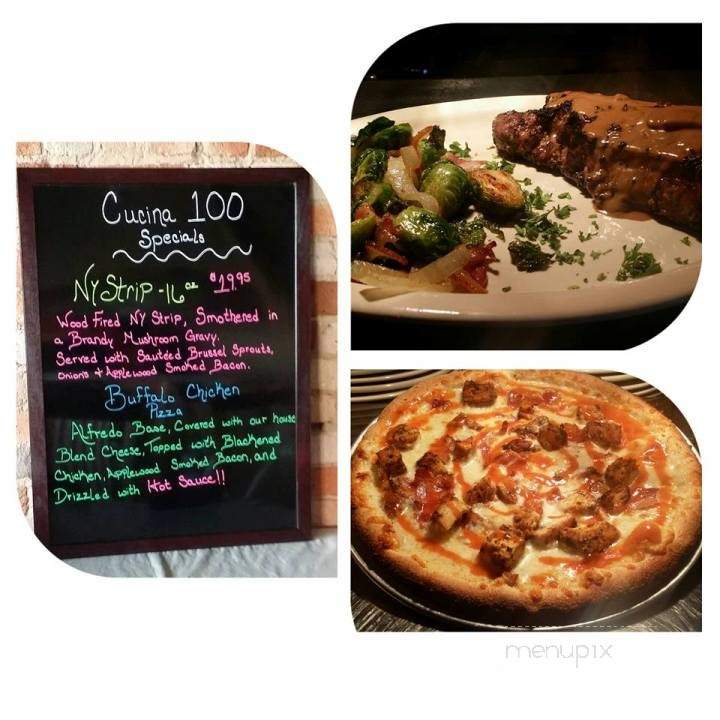 Cucina 100 - Fountain Inn, SC menu_pic