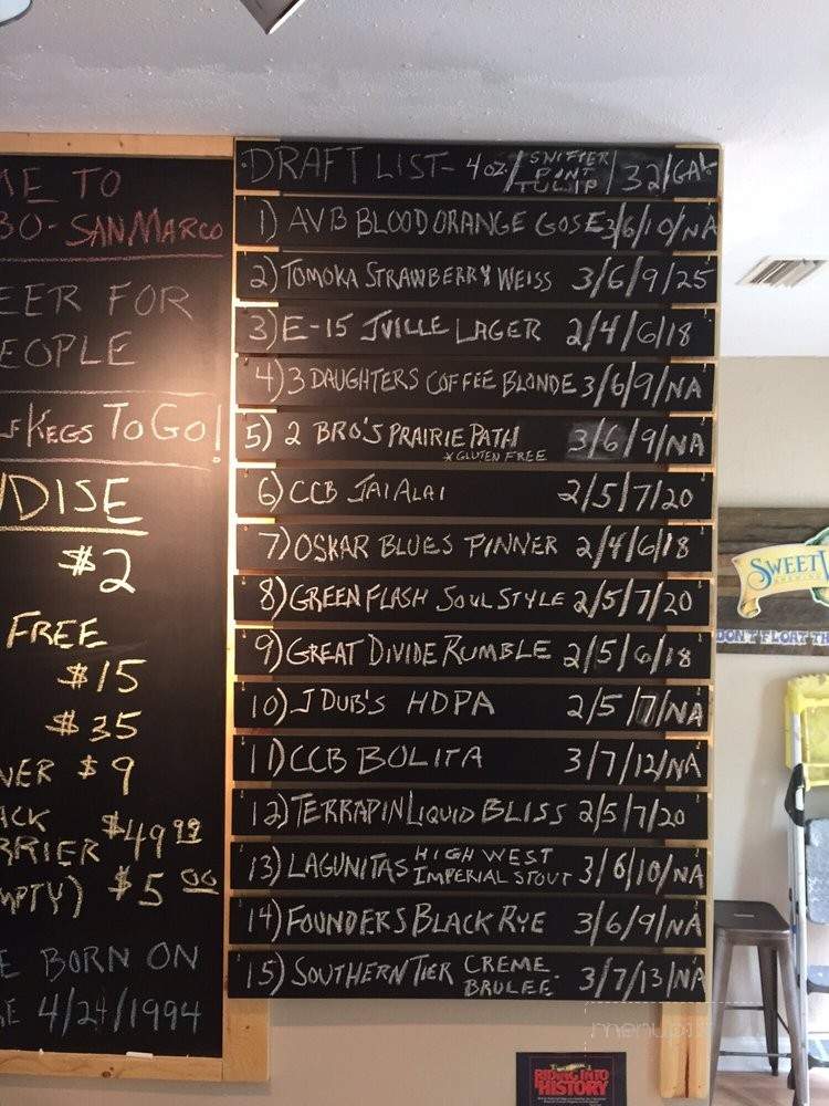 Beer:30 - Jacksonville, FL menu_pic