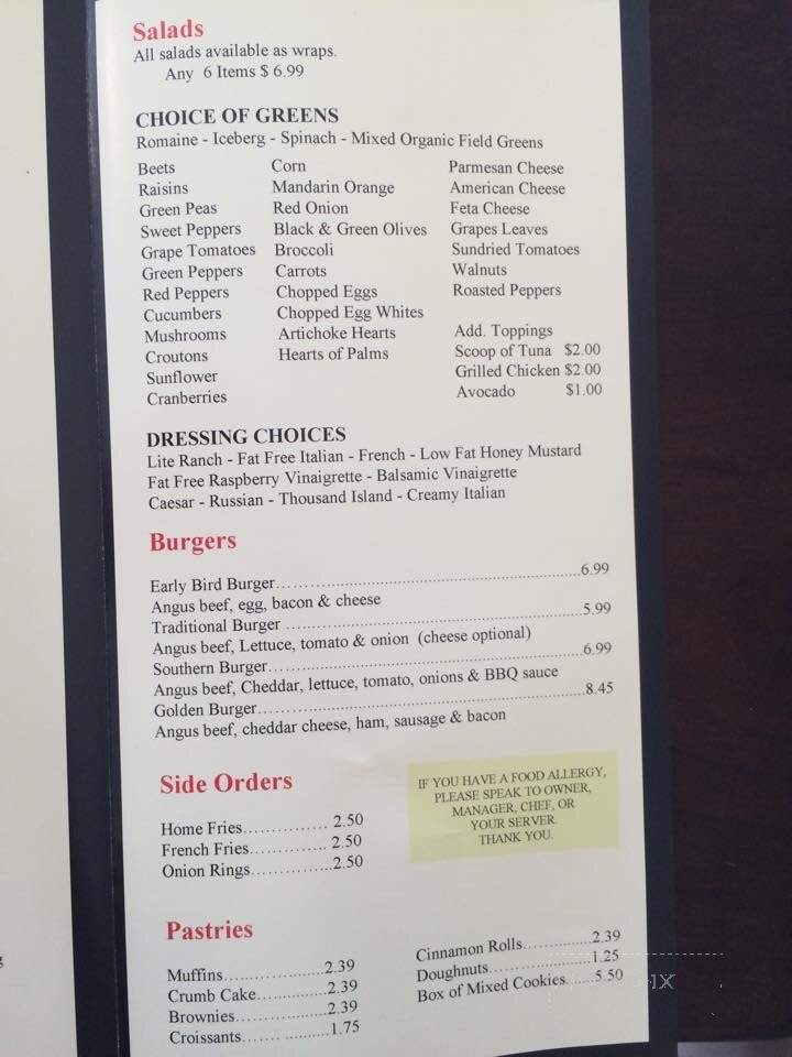 Sammy's New York Bagels - New Rochelle, NY menu_pic