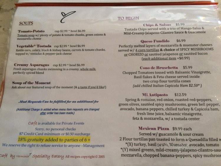 inni HEART - El Paso, TX menu_pic
