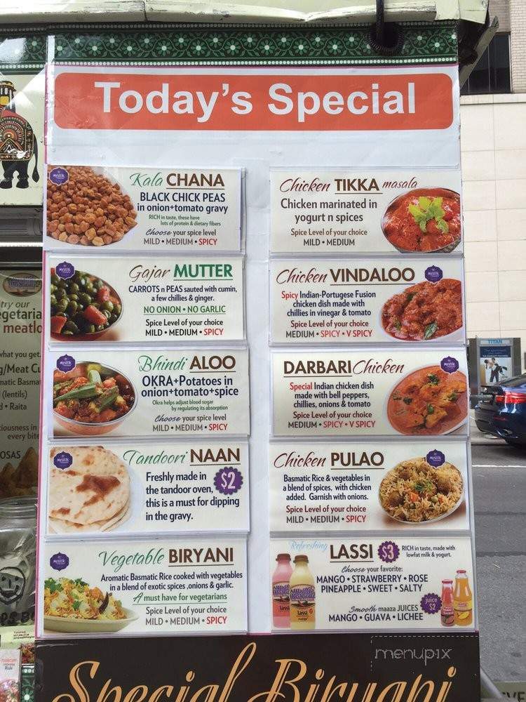 Mysttik Masaala - New York, NY menu_pic
