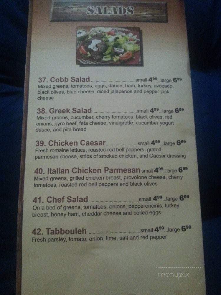 Knockout Pizza & Deli - Somerton, AZ menu_pic