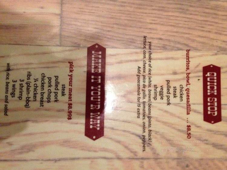 Brazzas & Charcoal - East Haven, CT menu_pic