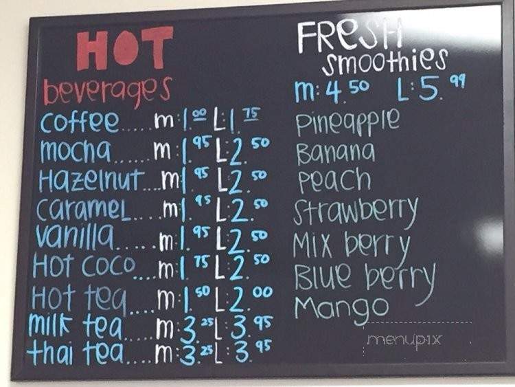 House Of Boba - Los Angeles, CA menu_pic