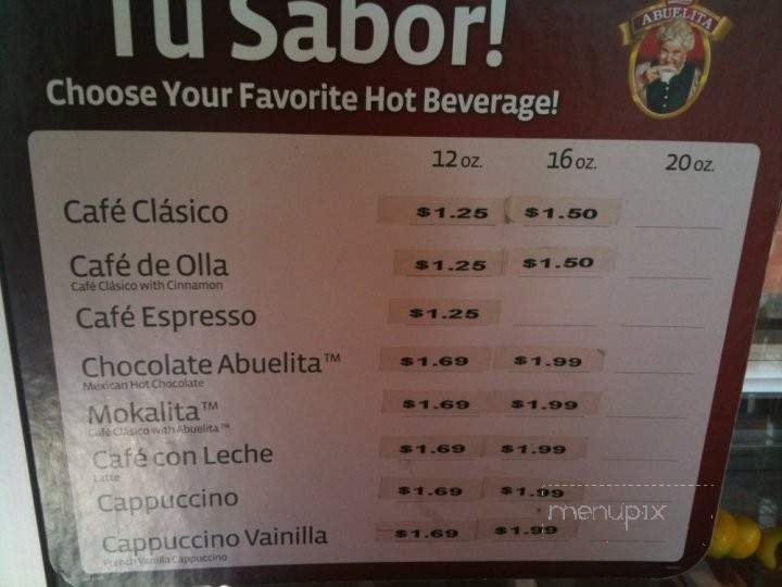 J & F Ice Cream Shop - Los Angeles, CA menu_pic