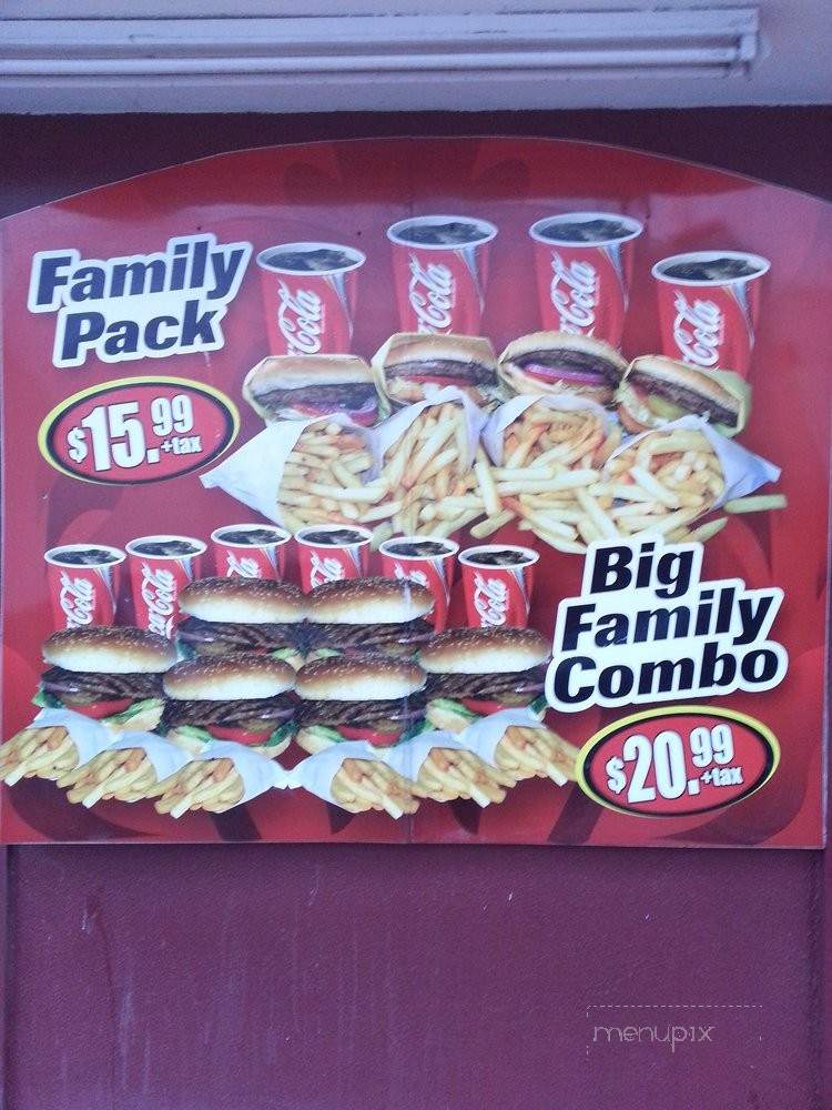 Sam's Burgers - South Gate, CA menu_pic