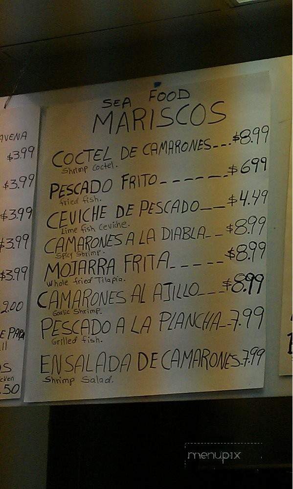 Julio's Mexican - Clermont, FL menu_pic