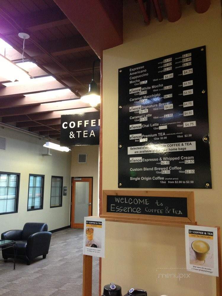 Essence Coffee & Tea - Portland, OR menu_pic
