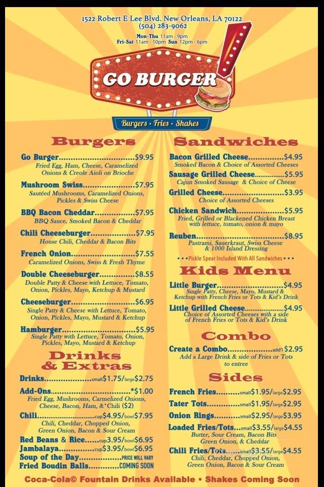 /250086922/Go-Burger-New-Orleans-LA - New Orleans, LA