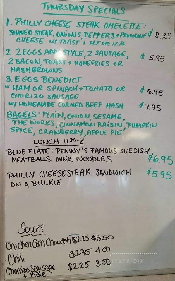 Schultzy's Place - Sutton, MA menu_pic