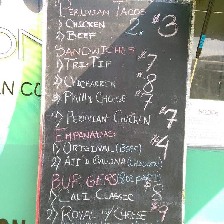 P&R Fusion - Fresno, CA menu_pic