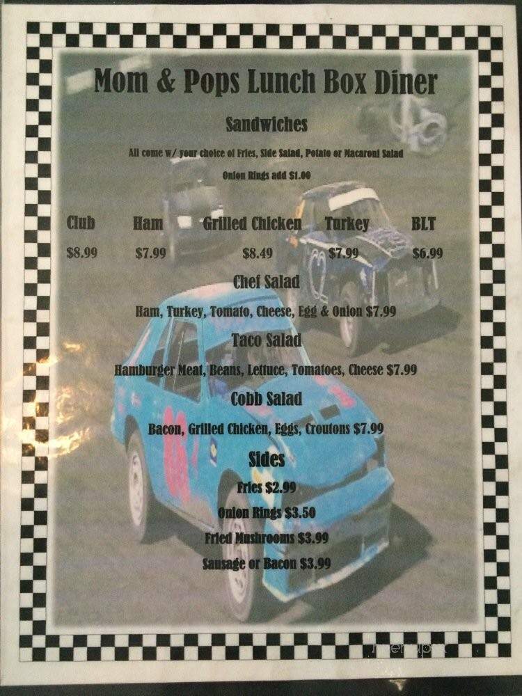Lunch Box Diner - Porterville, CA menu_pic