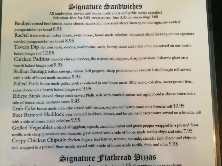 The Tavern On Penn - West Lawn, PA menu_pic