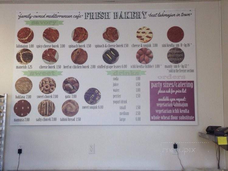 Fresh Bakery - Covina, CA menu_pic
