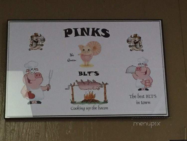 Pinks - Olive Branch, MS menu_pic