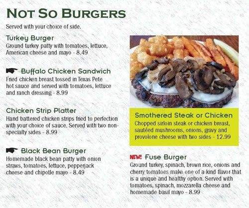 Newt's Burgers - Shelby, NC menu_pic