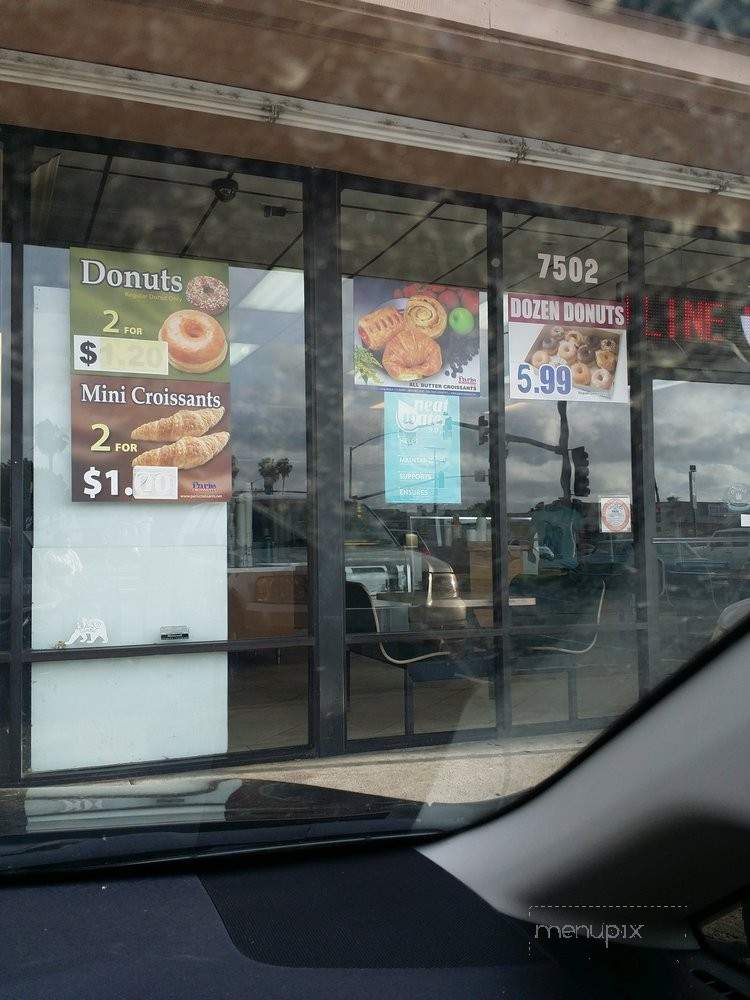 Donut King and Water - Stanton, CA menu_pic