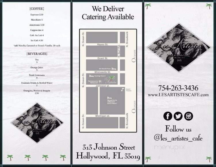 /251197842/Les-Artistes-Cafe-and-Sandwicherie-Hollywood-FL - Hollywood, FL