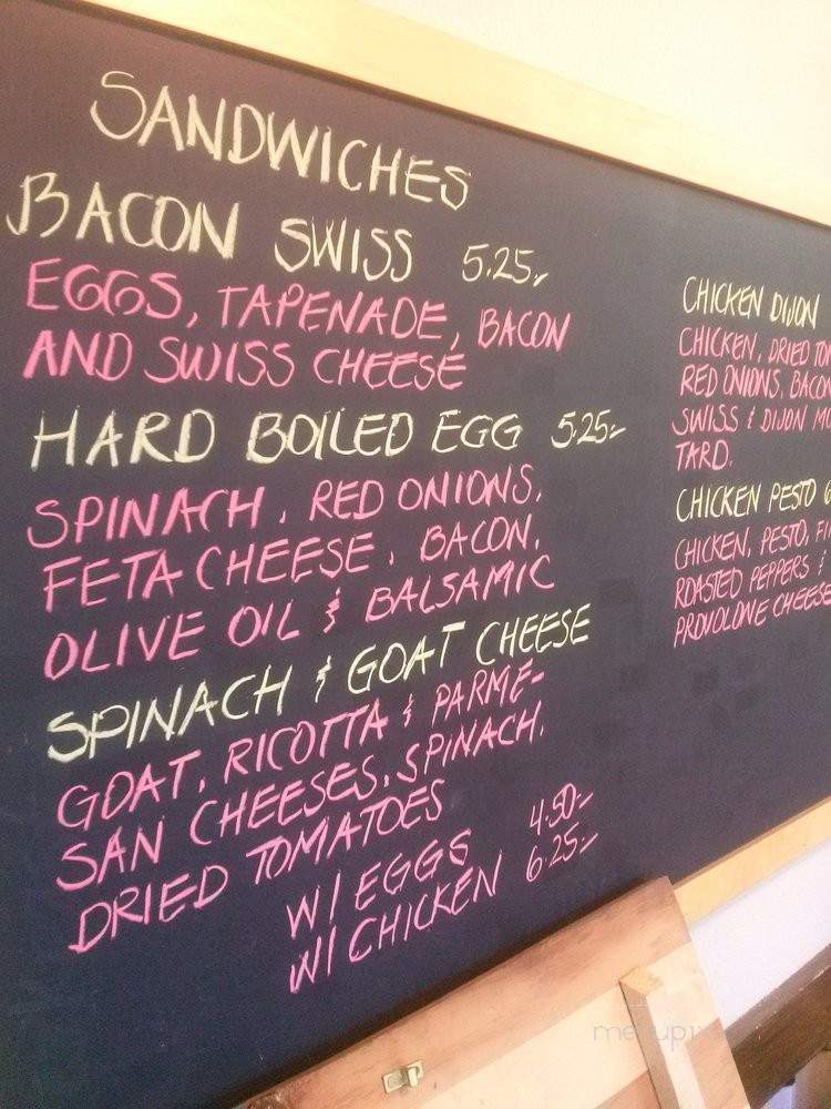 Come On Over Boutique & Cafe - Oceanside, CA menu_pic