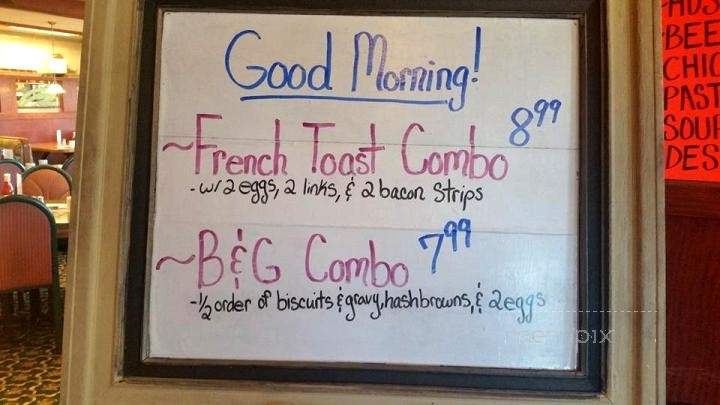 Harvest Restaurant - Pecatonica, IL menu_pic