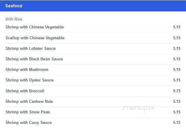 China Buffet - Morris, IL menu_pic