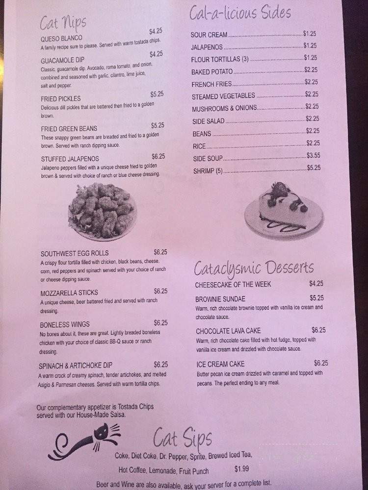 Black Cat Cafe - El Dorado, AR menu_pic