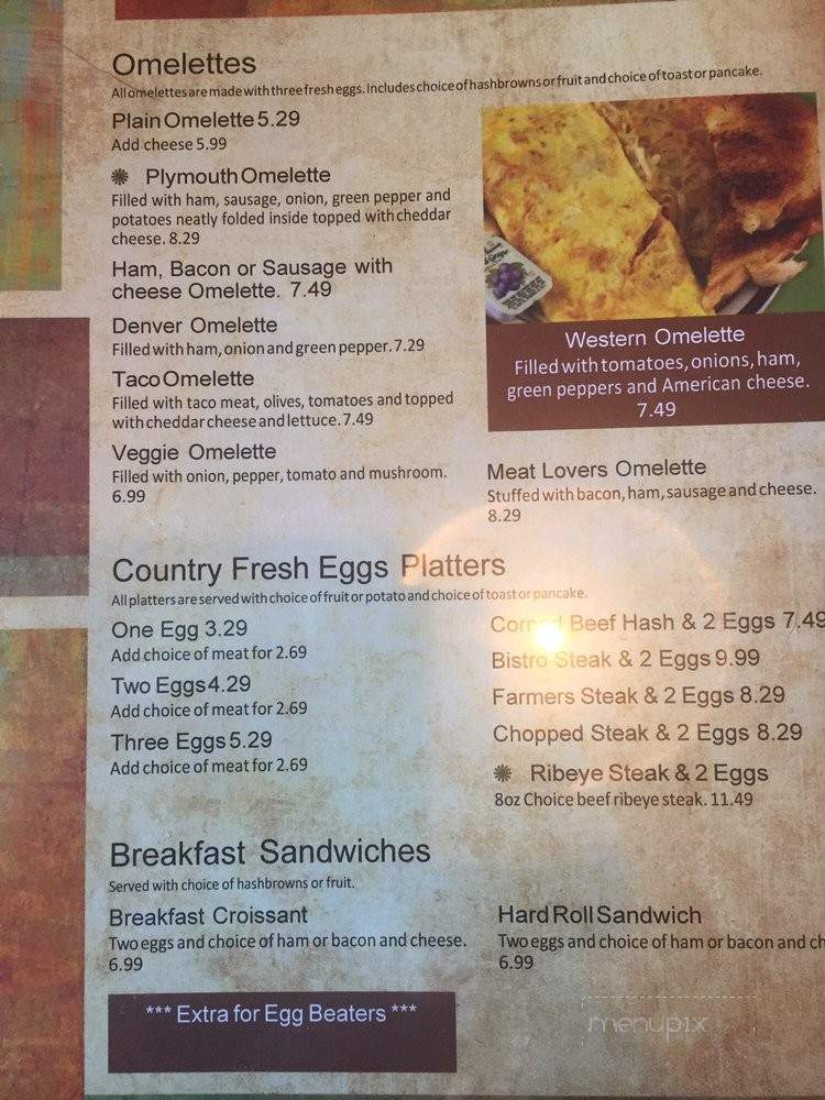 Wilderness Roadside Inn - Plymouth, WI menu_pic