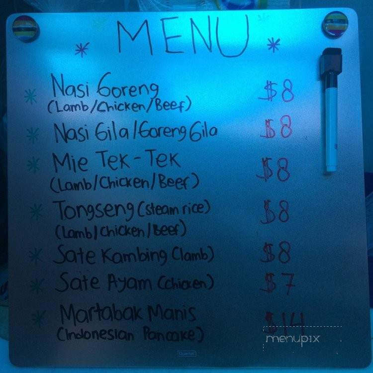 Gowess Food Truck - Los Angeles, CA menu_pic
