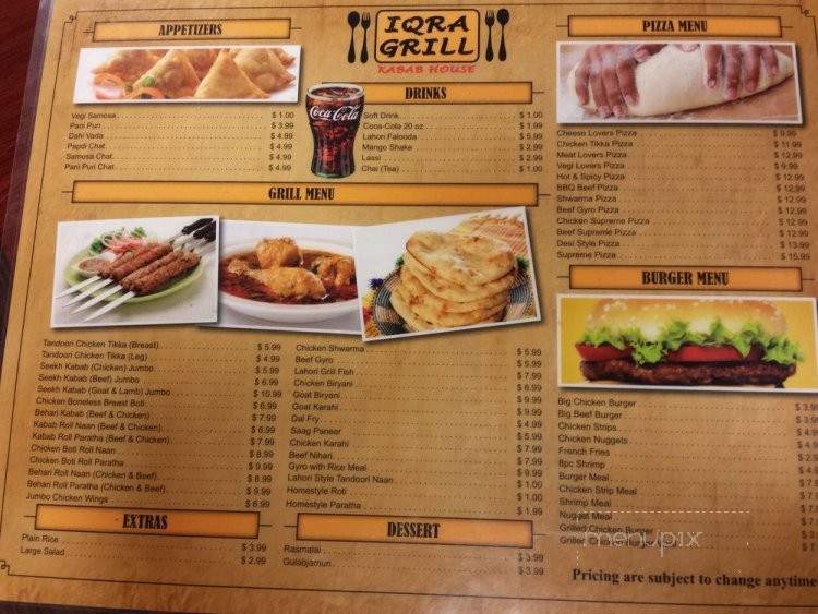 /250126586/Iqra-Grill-Menu-Humble-TX - Humble, TX