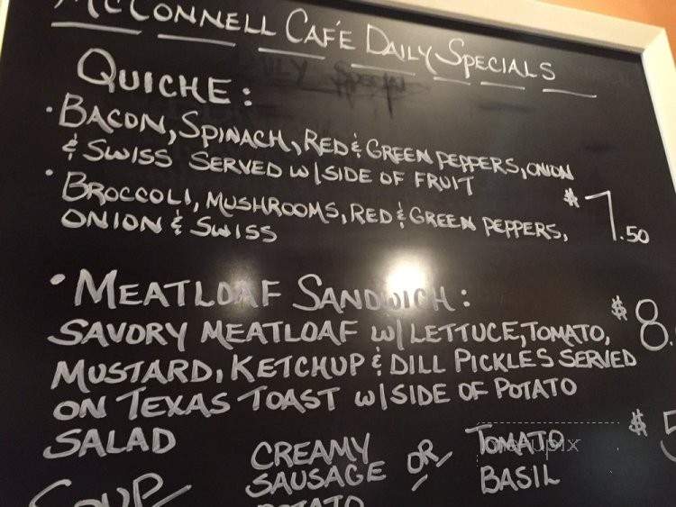 McConnell Cafe - Burlington, IA menu_pic