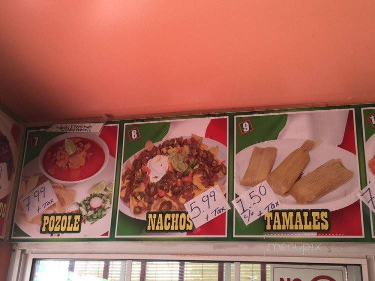 Martita's Mexican Restaurant - Los Angeles, CA menu_pic