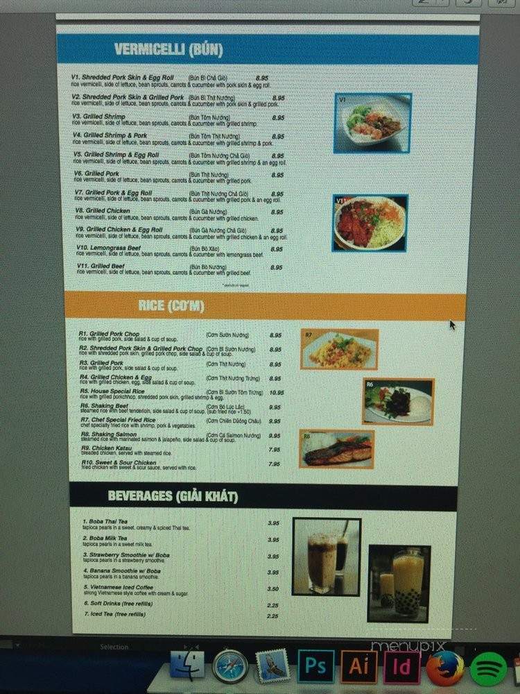What Da Pho - San Angelo, TX menu_pic