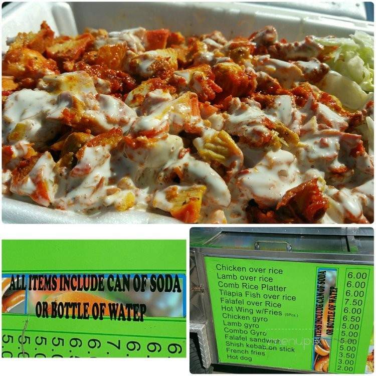 Khan's Halal Food Cart - Bayside, NY menu_pic