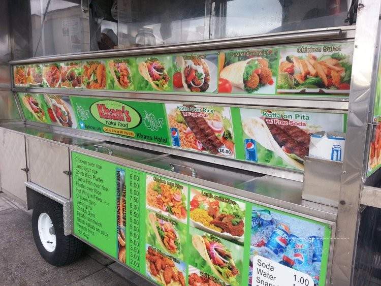 Khan's Halal Food Cart - Bayside, NY menu_pic