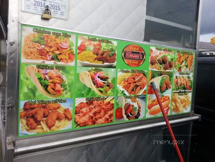 Khan's Halal Food Cart - Bayside, NY menu_pic