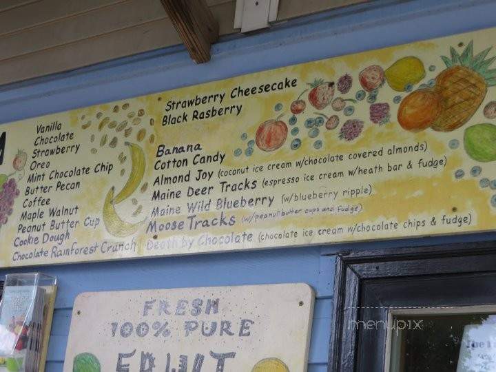 The Fruity Cow - Warren, RI menu_pic