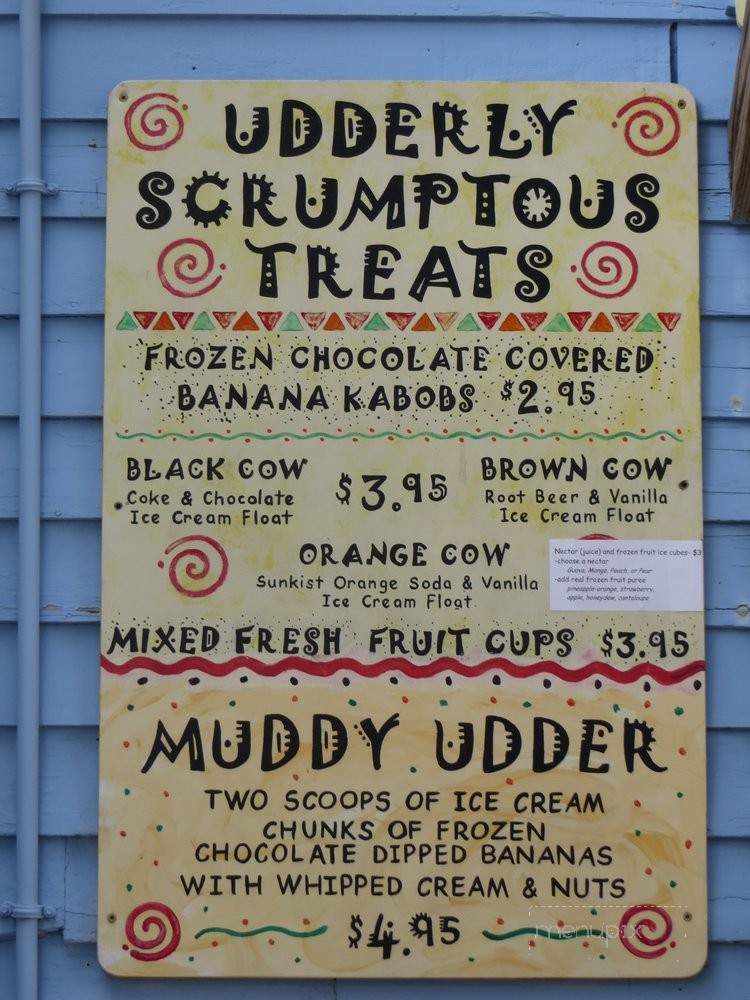 The Fruity Cow - Warren, RI menu_pic