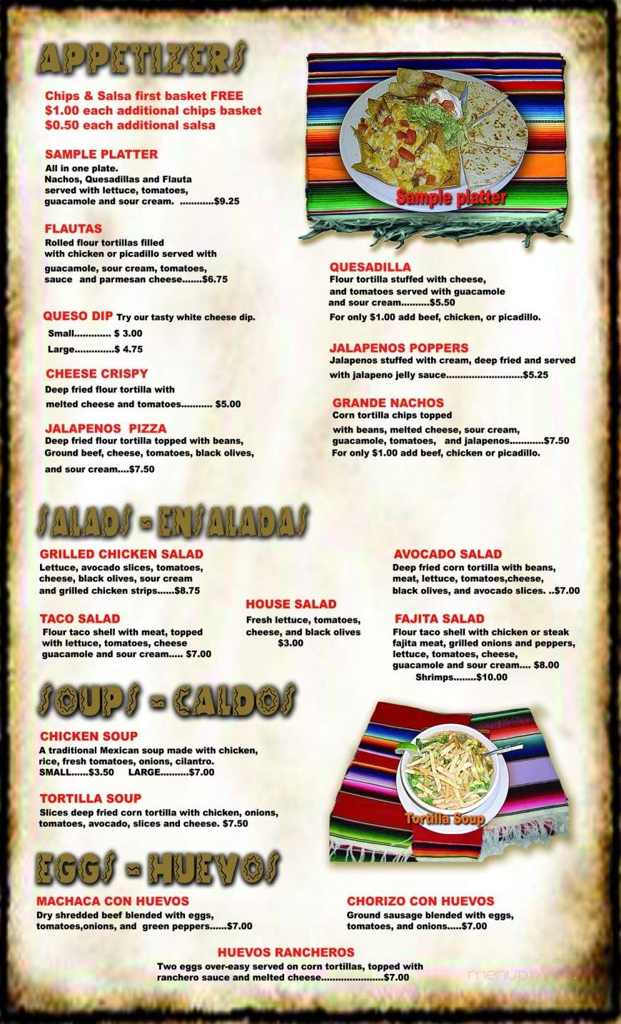 Jalapenos - St. Cloud, FL menu_pic