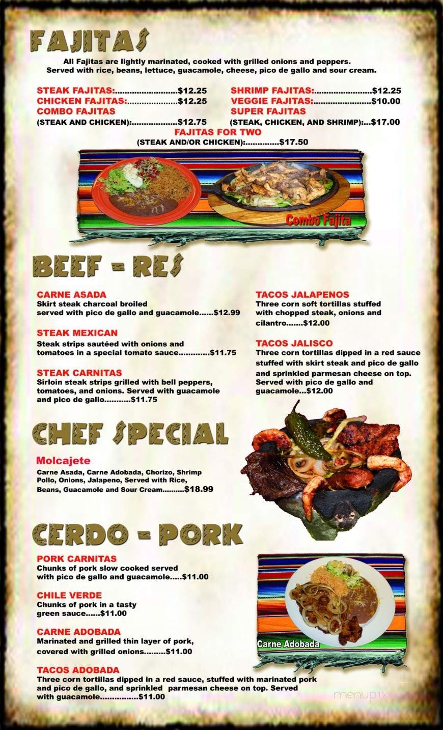 Jalapenos - St. Cloud, FL menu_pic