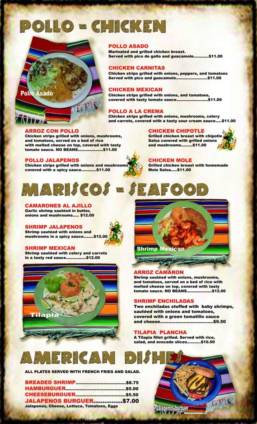 Jalapenos - St. Cloud, FL menu_pic